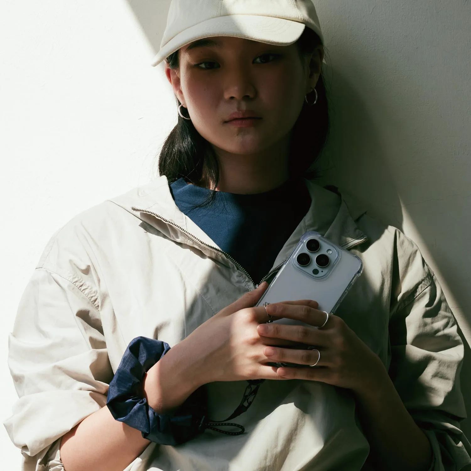 圈圈手腕掛繩 深海藍