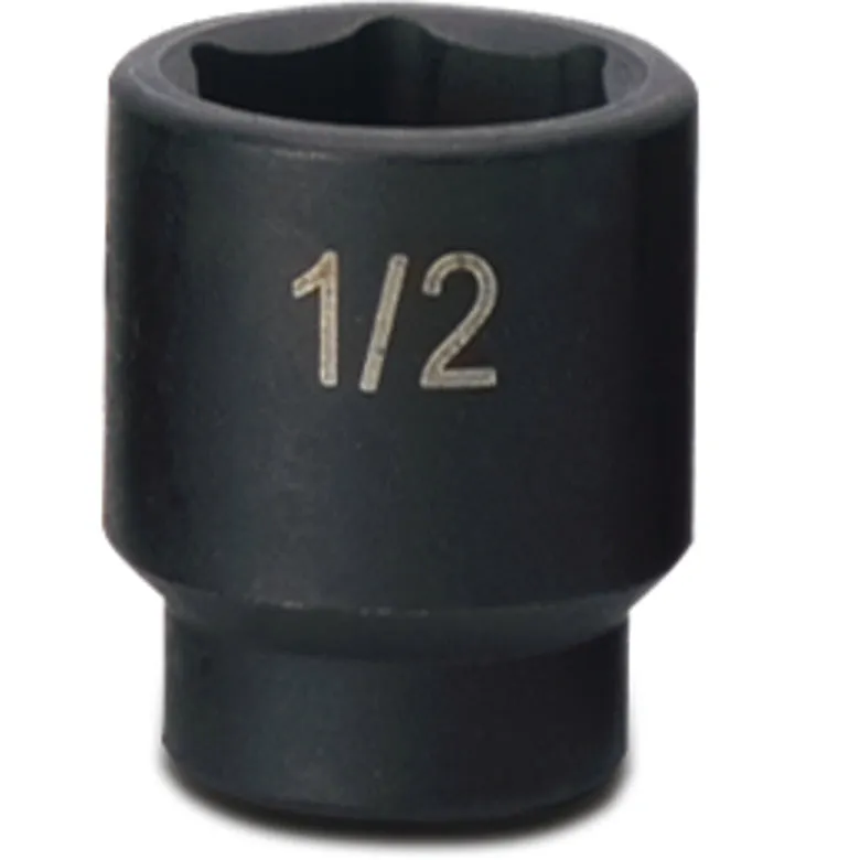 1/4" Drive SAE Impact Magnetic Sockets - 6-PT.