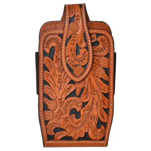 3D Natural Acorn Tooled Large Smartphone Holder