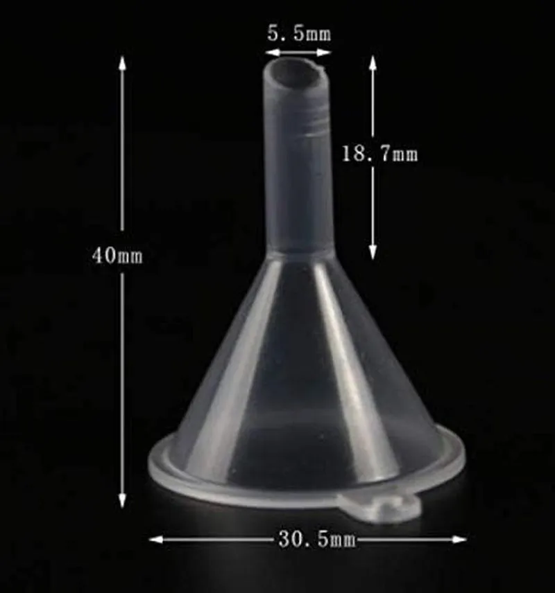 3Pcs 10Ml Empty Mascara Tube Wand Eyelash Cream Container Bottle with 3 Rubber Inserts 3 Funnels 3 Transfer Pipettes
