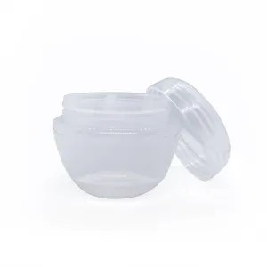 50ml Cosmetic 'Mushroom' Jars with Shive & Lid