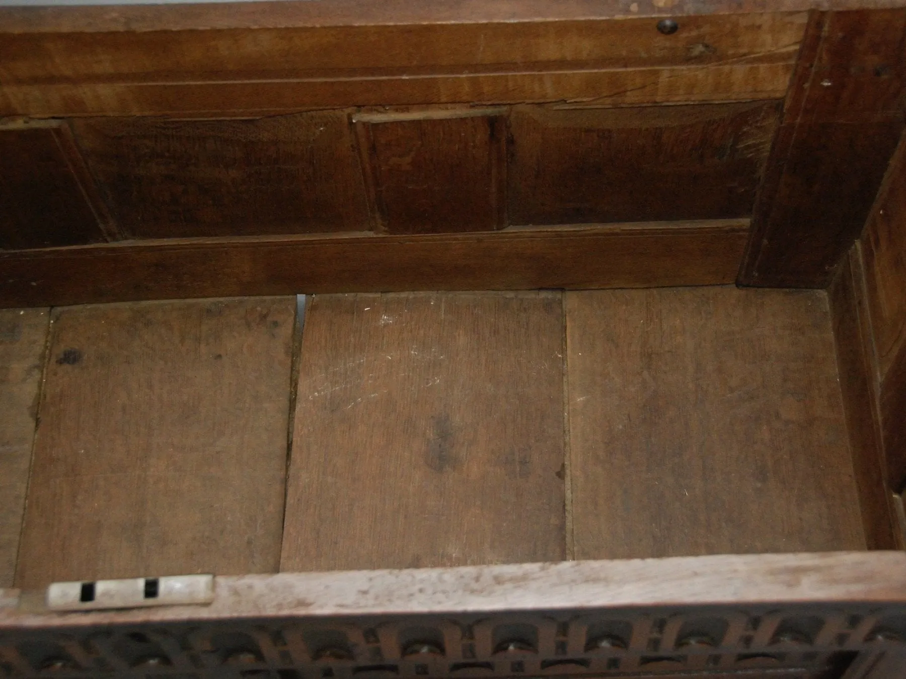 A 17th century Oak Chest, English or French