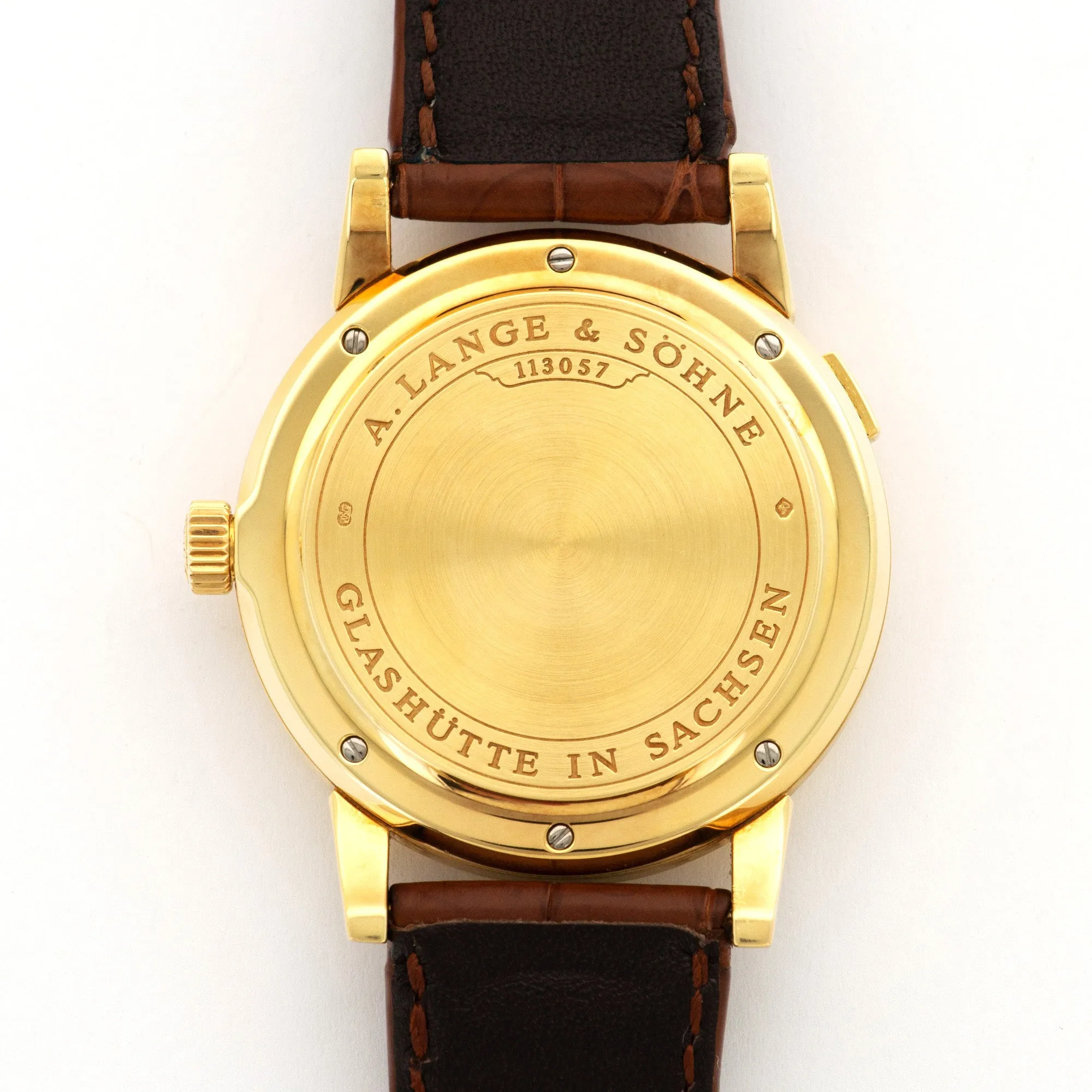 A. Lange & Sohne Yellow Gold Lange One First Series Watch, Ref. 101.001