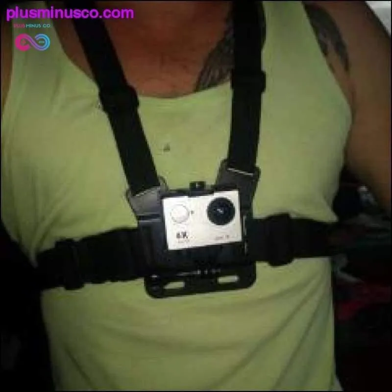 Action Camera Chest Harness Strap On || plusminusco.com