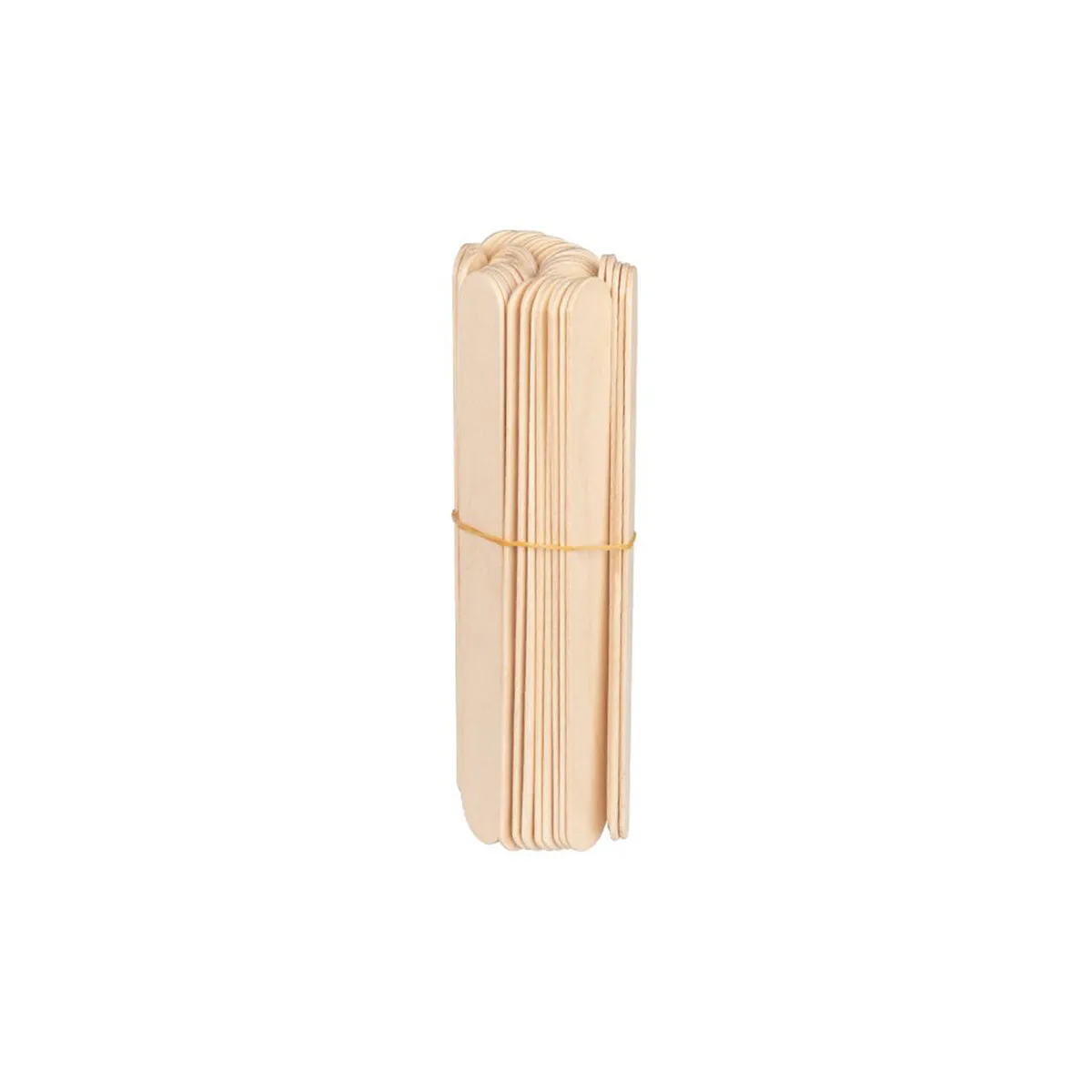 ACTIVESHOP Large wooden spatula 150x18x1.8mm - 50 pieces