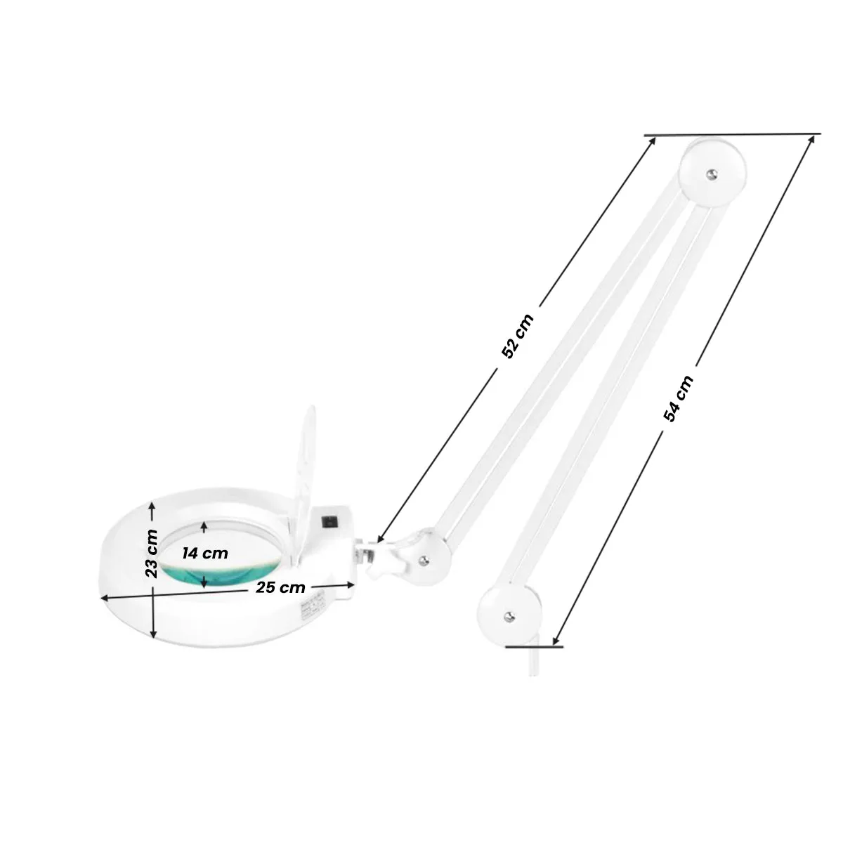 ACTIVESHOP S4 LED magnifier lamp   tripod