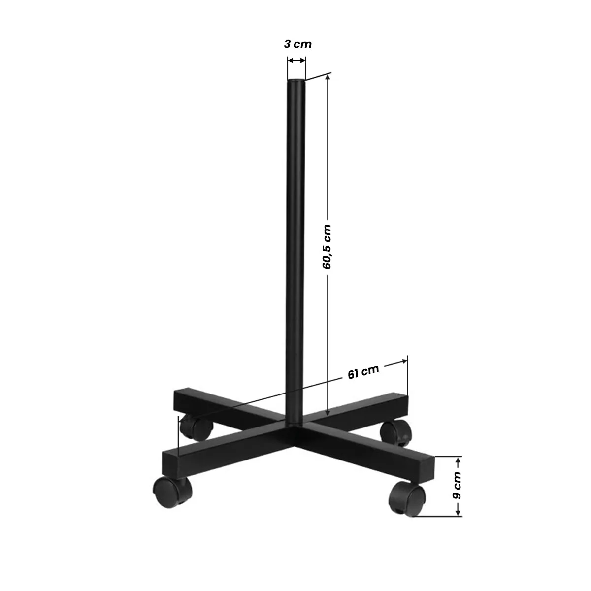 ACTIVESHOP S4 magnifier lamp   black tripod