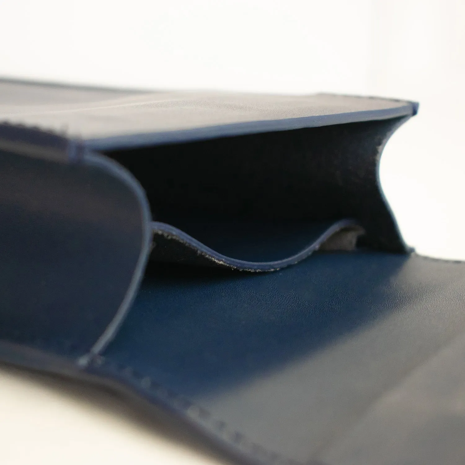 Adjustable Phone Bag in Navy Blue