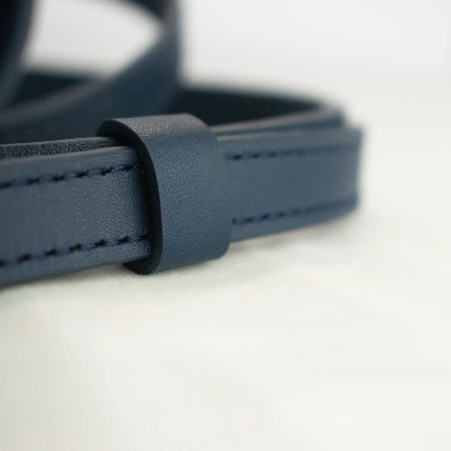 Adjustable Phone Bag in Navy Blue