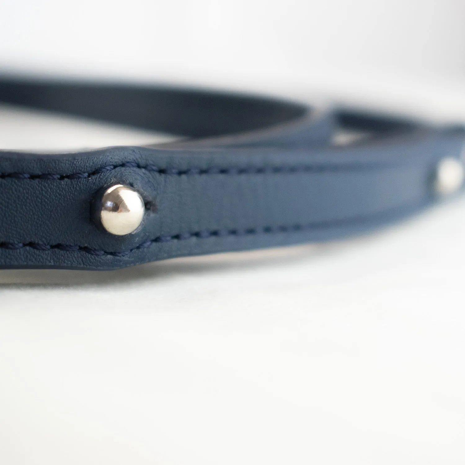 Adjustable Phone Bag in Navy Blue