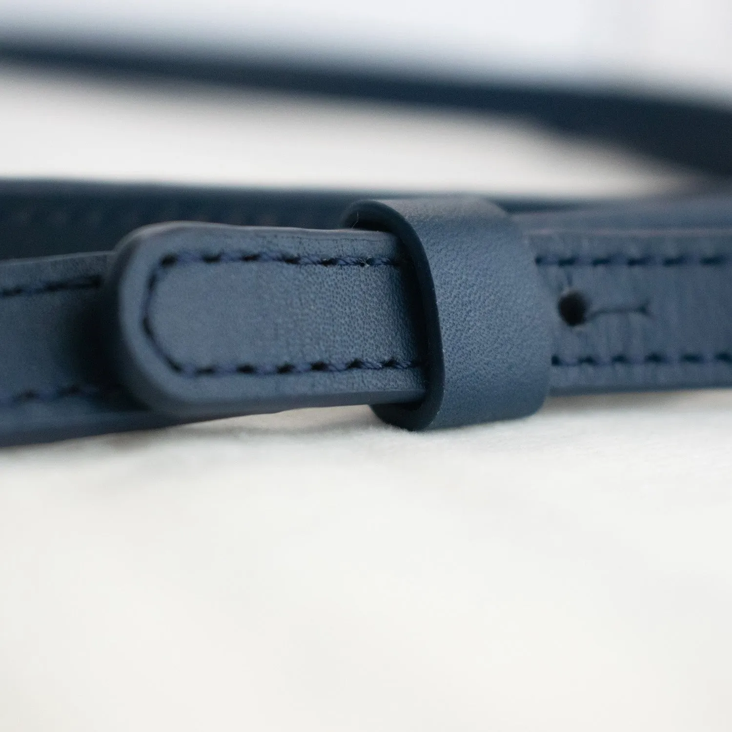Adjustable Phone Bag in Navy Blue