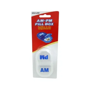 AM-PM Pill Box