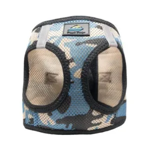 American River Camo Harness — Blue