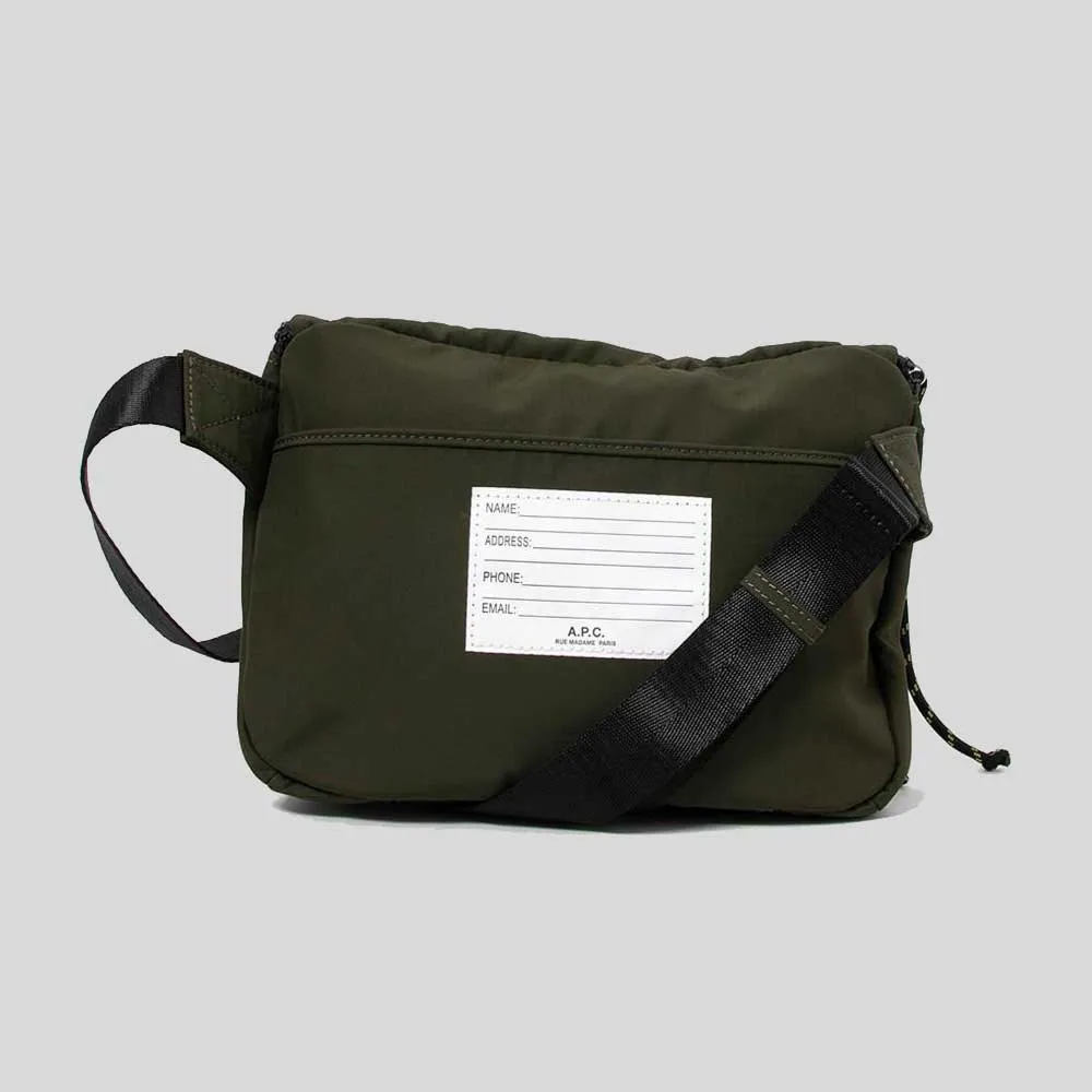 A.P.C. Trek Bum Bag Dark Khaki RB-PAAFHH62219
