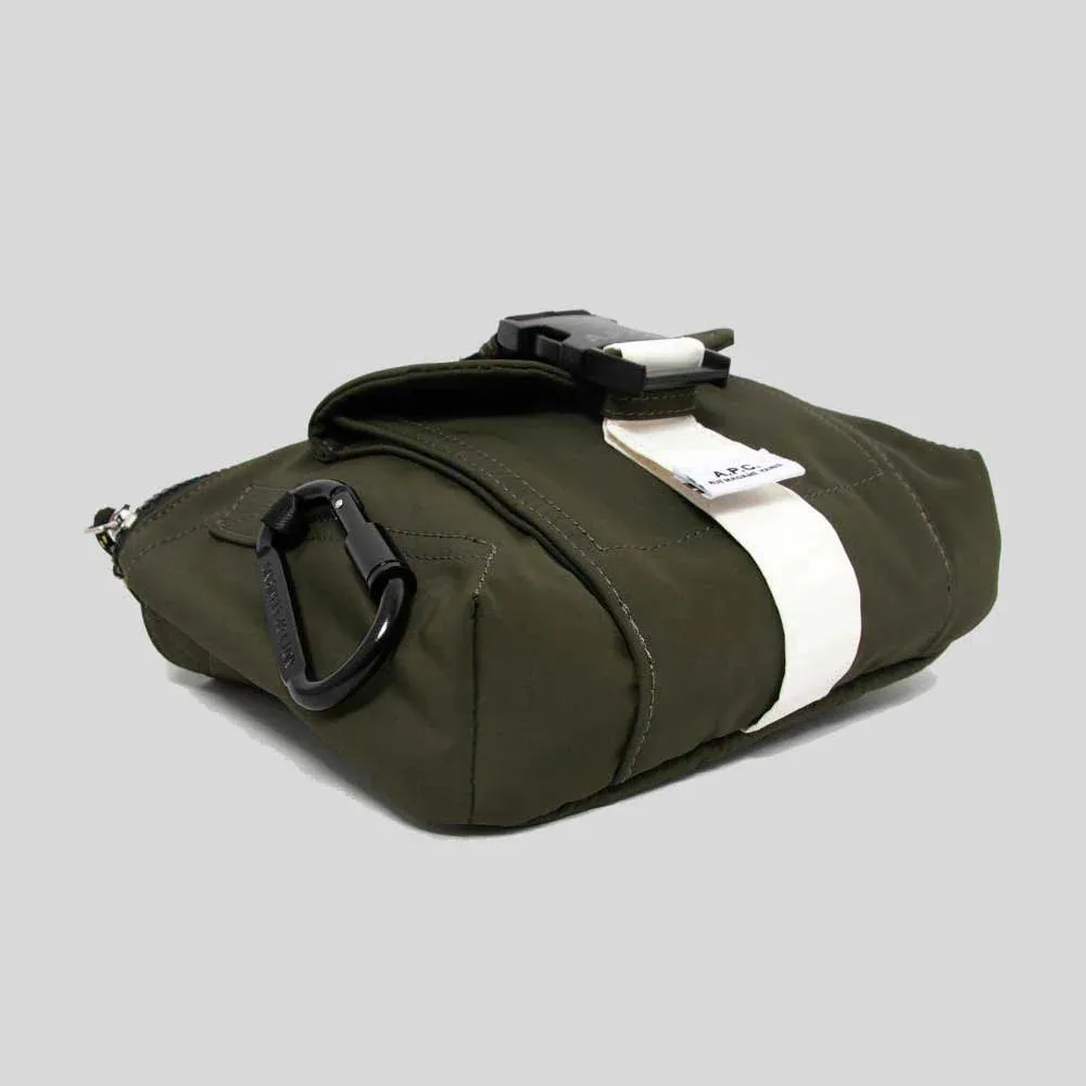 A.P.C. Trek Bum Bag Dark Khaki RB-PAAFHH62219