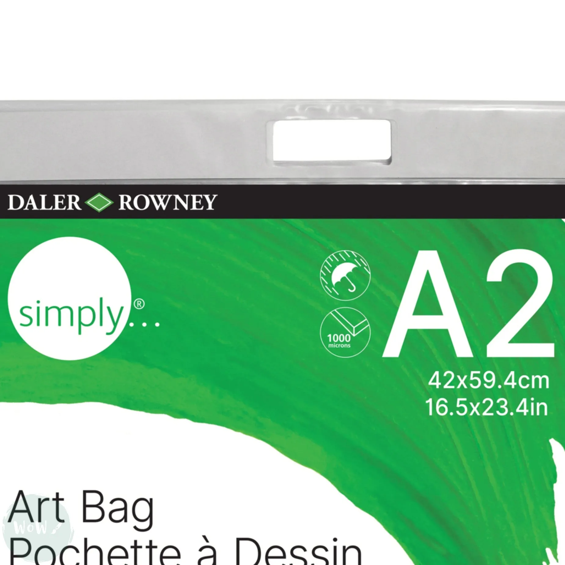 Art Carry Case (without rings)- COURSEWORK CARRIER - Daler Rowney - SIMPLY - Art Bag - A2
