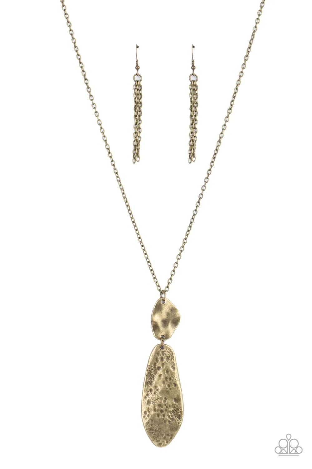 Artisan Abode - Brass Necklace - Paparazzi Accessories