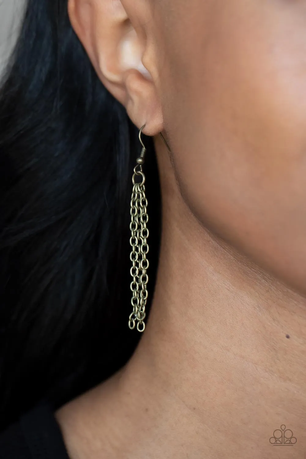 Artisan Abode - Brass Necklace - Paparazzi Accessories