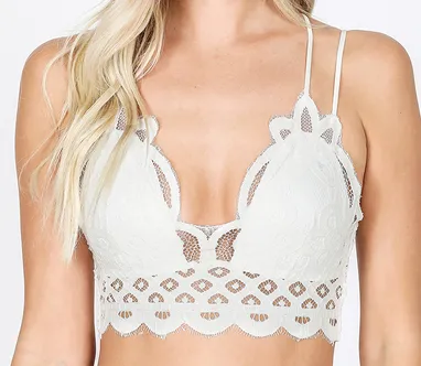 Aspen Crochet Lace Bralette