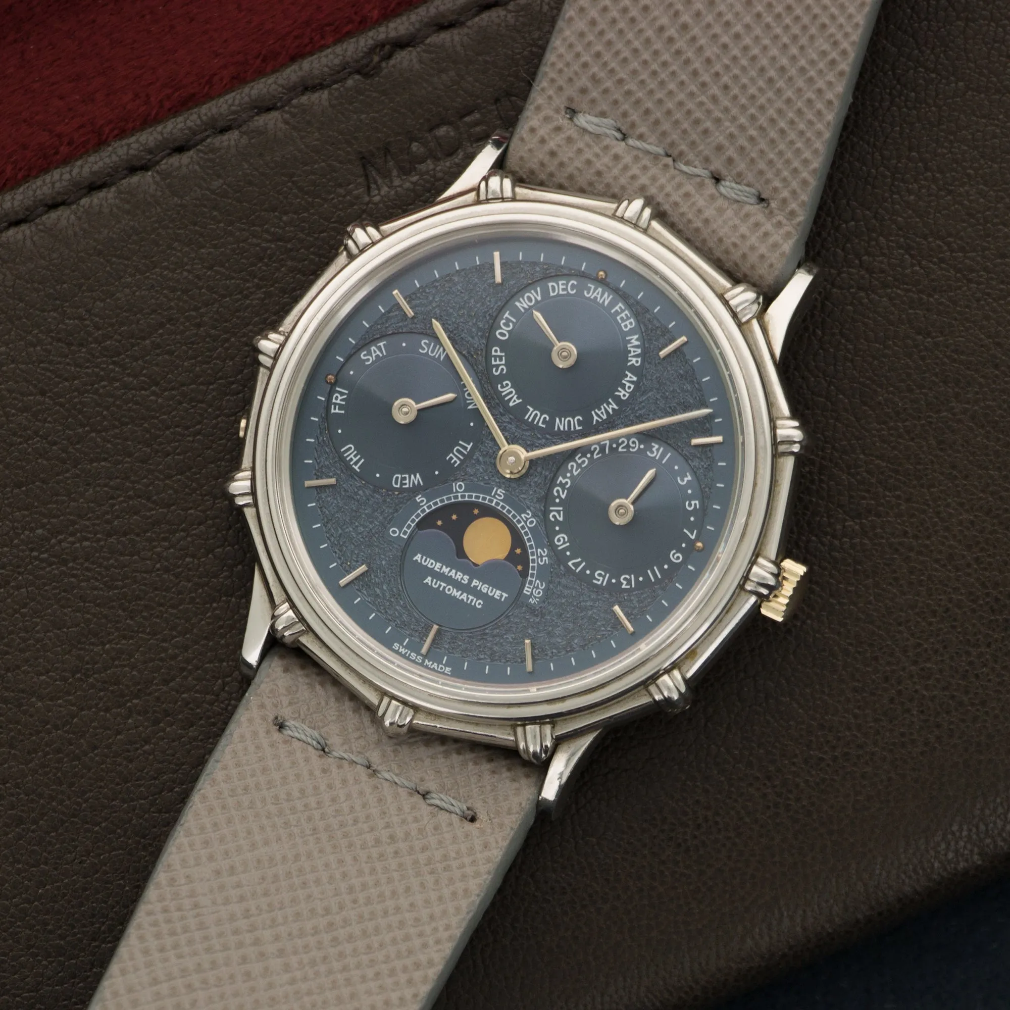 Audemars Piguet Platinum Quantieme Perpetual Automatique Watch
