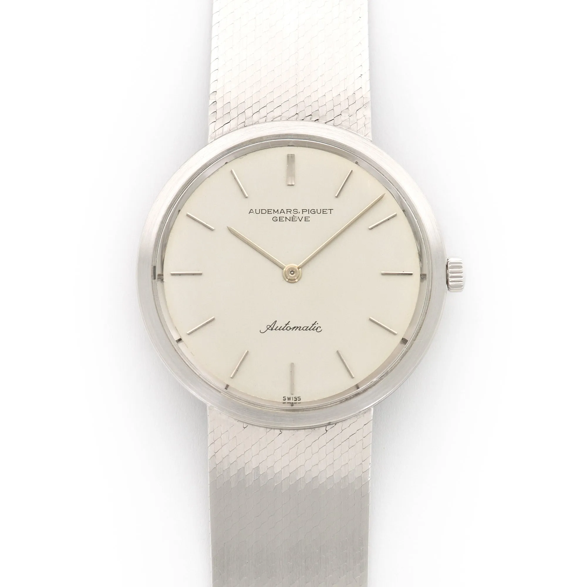 Audemars Piguet White Gold Automatic Watch