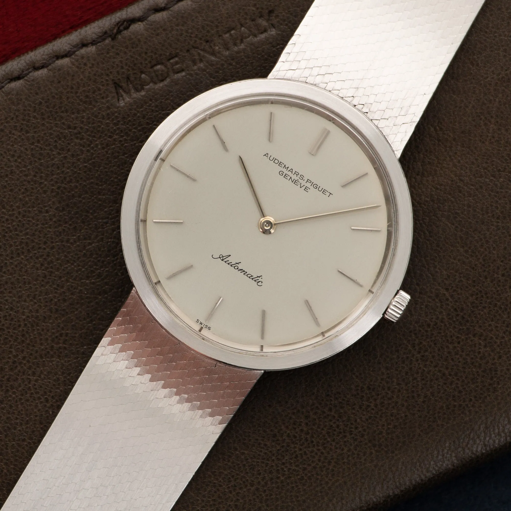 Audemars Piguet White Gold Automatic Watch