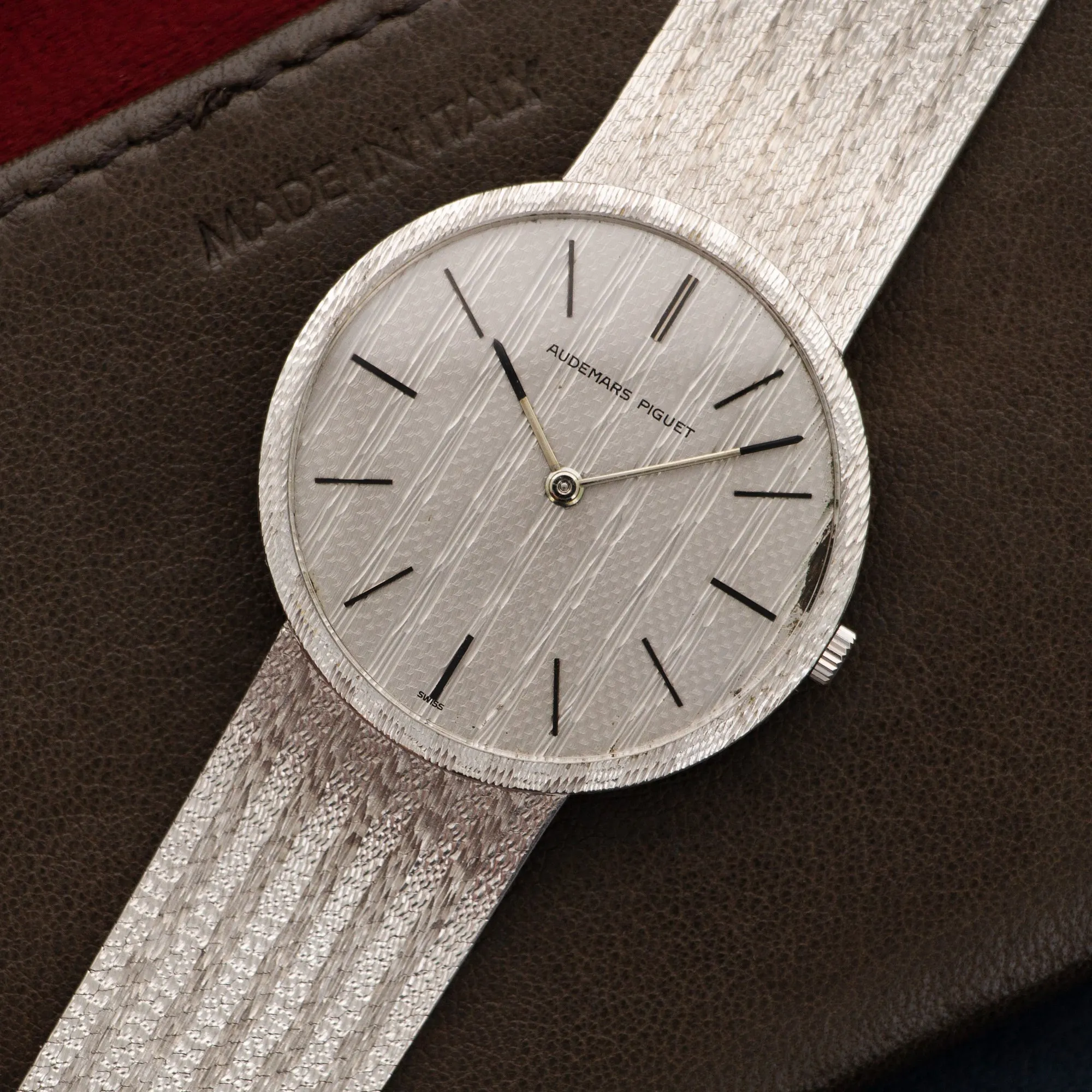 Audemars Piguet White Gold Bracelet Watch