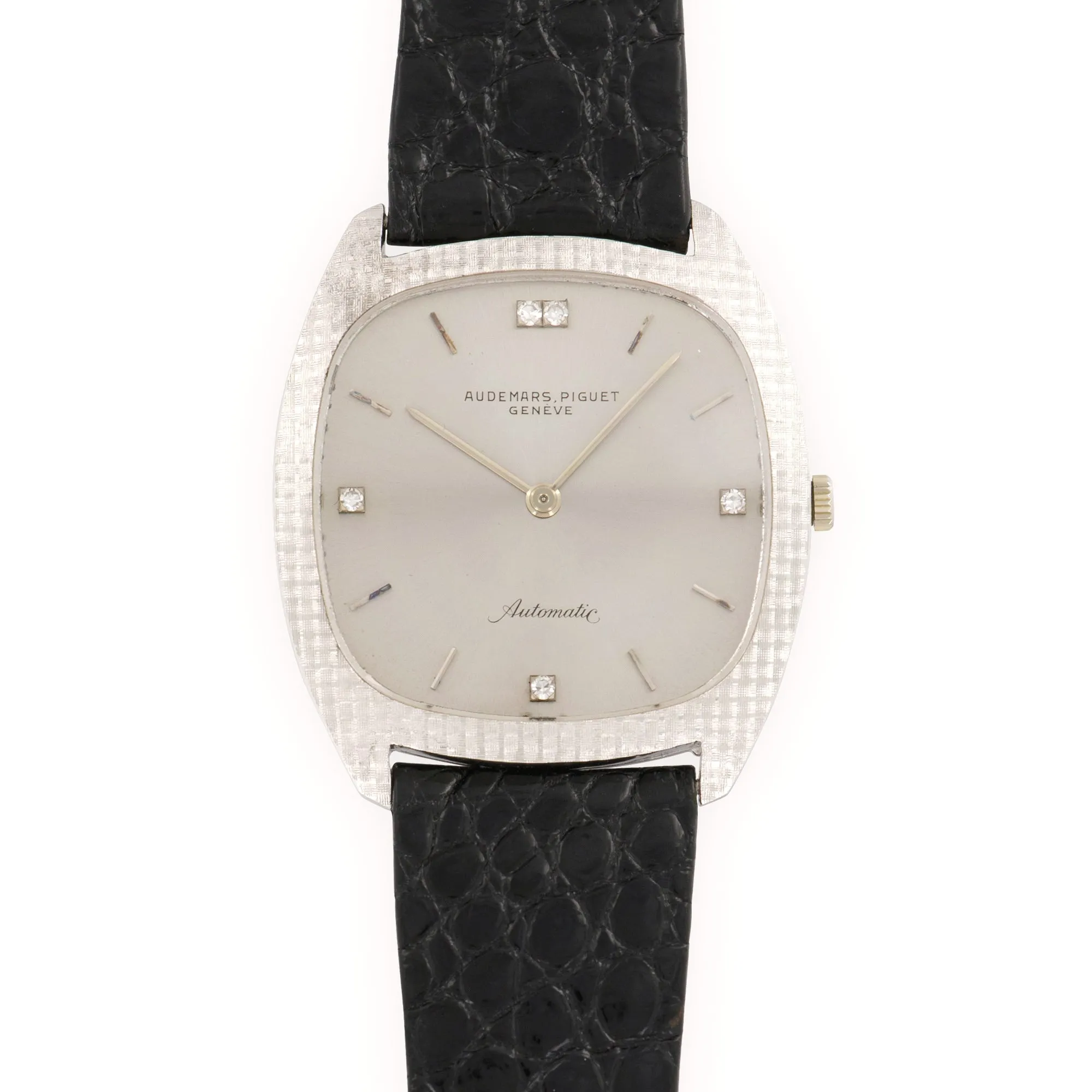 Audemars Piguet White Gold Diamond Automatic Watch