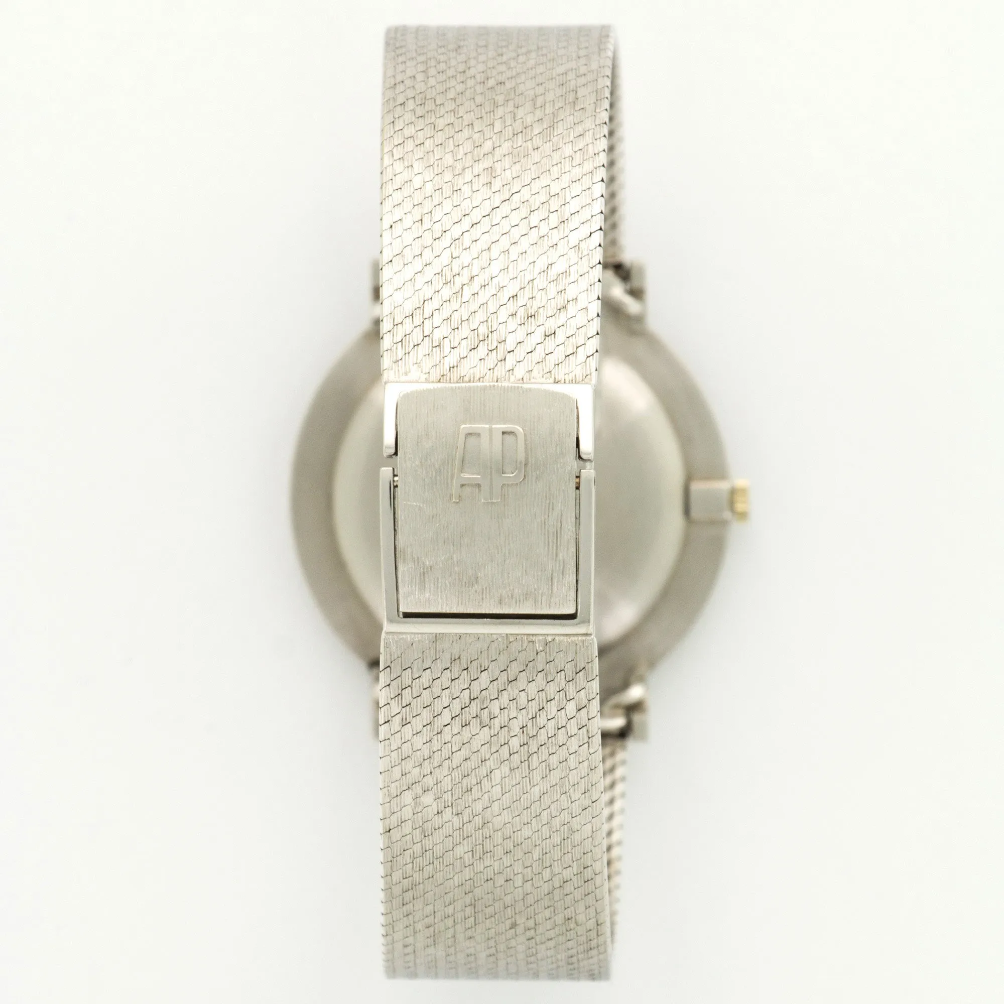Audemars Piguet White Gold Ultra Thin Bracelet Watch