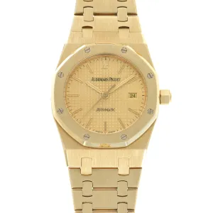 Audemars Piguet Yellow Gold Royal Oak Automatic Watch