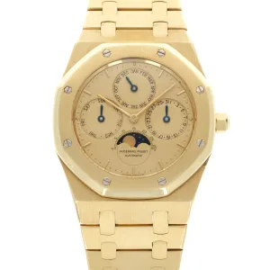 Audemars Piguet Yellow Gold Royal Oak Quantieme Perpetual Ref. 25654