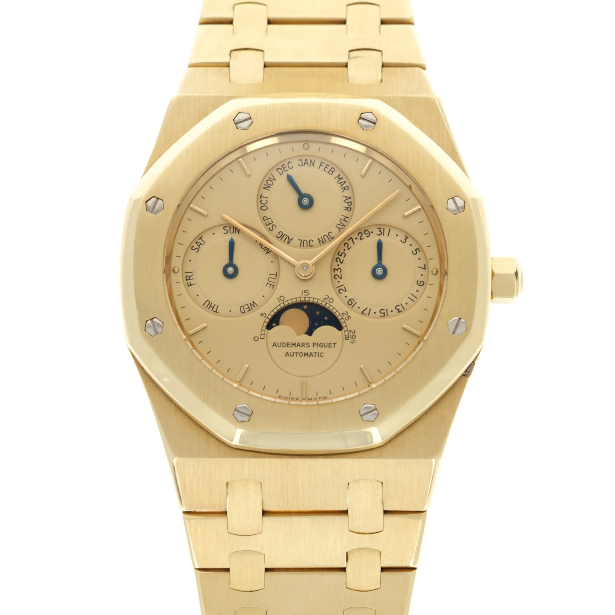 Audemars Piguet Yellow Gold Royal Oak Quantieme Perpetual Ref. 25654