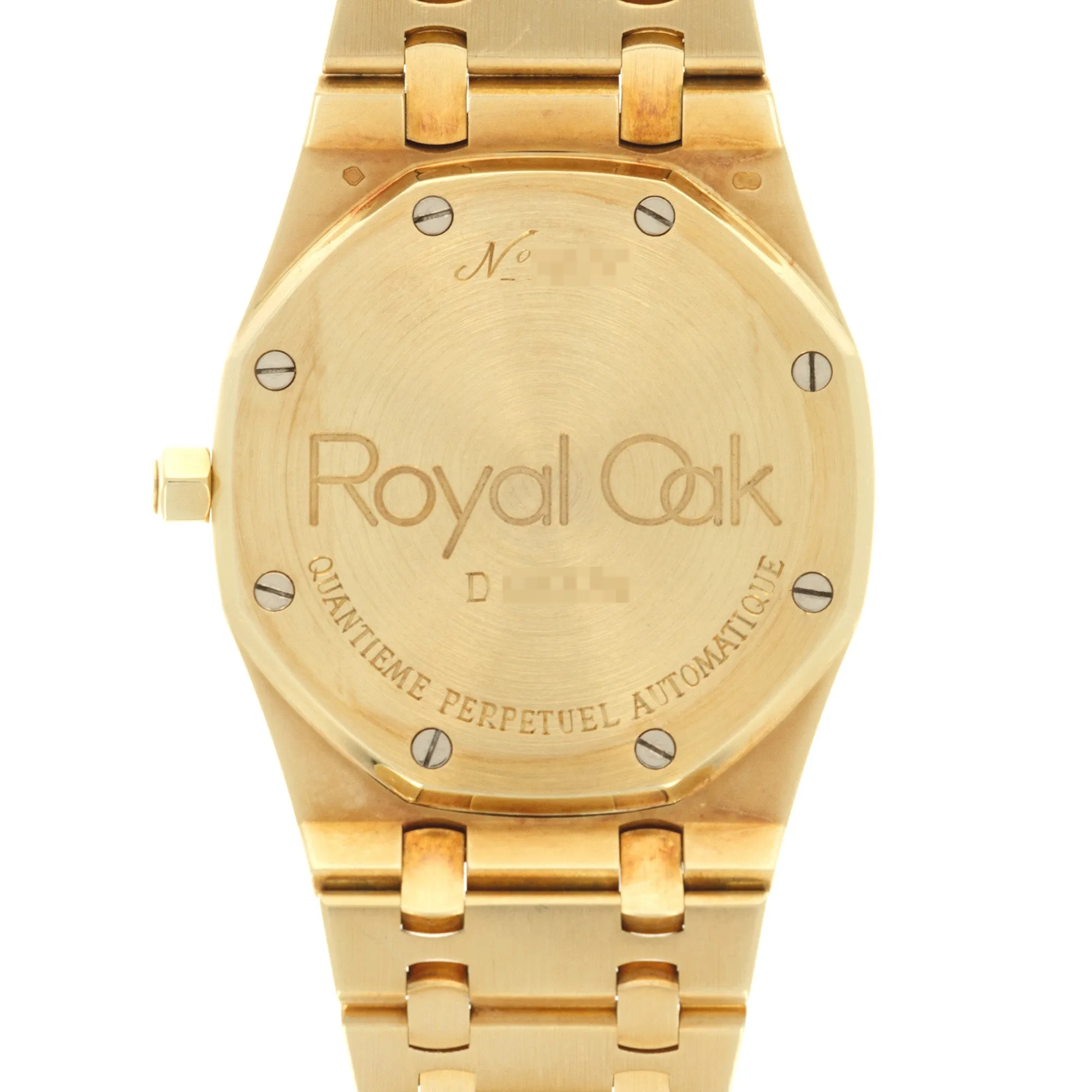 Audemars Piguet Yellow Gold Royal Oak Quantieme Perpetual Watch Ref. 25654