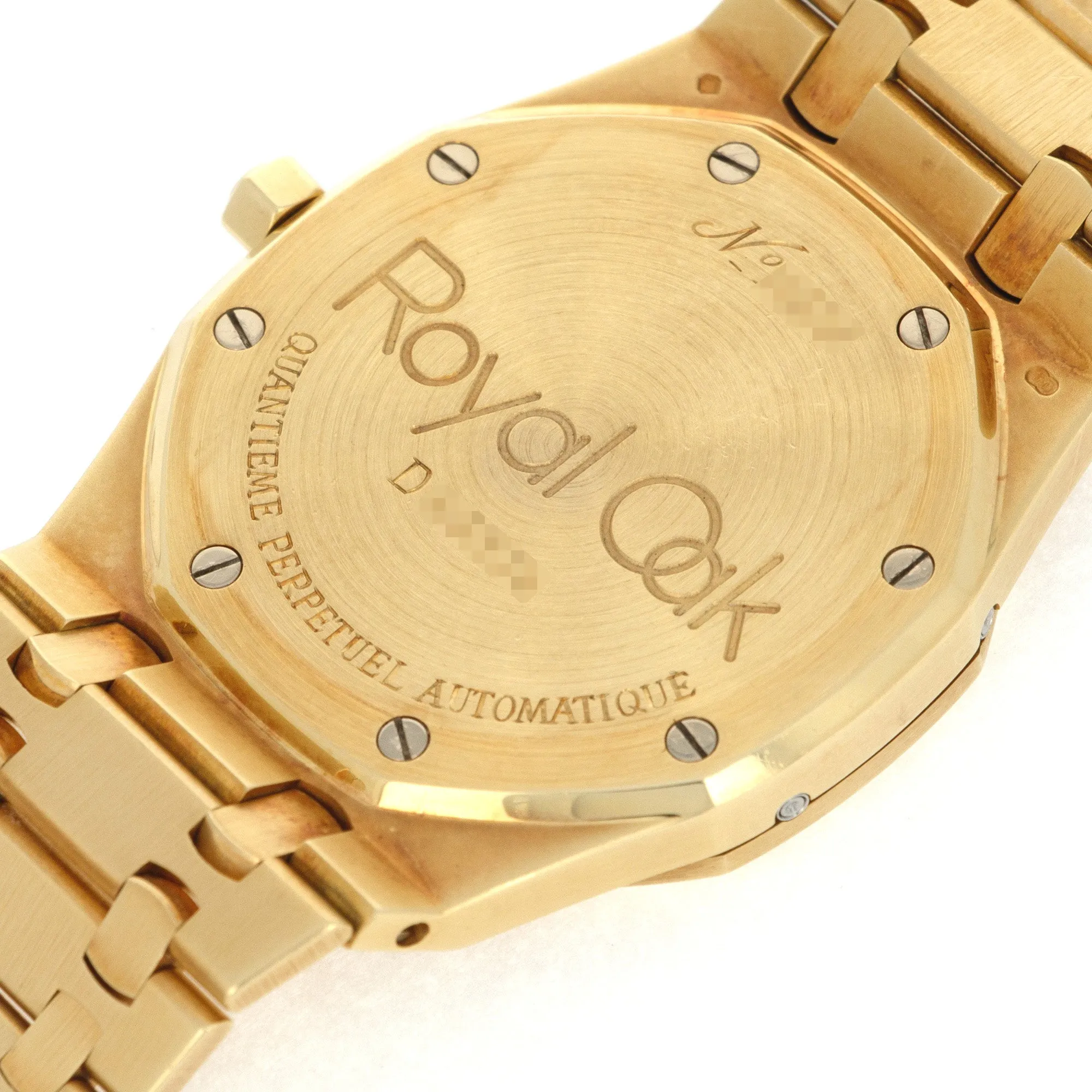 Audemars Piguet Yellow Gold Royal Oak Quantieme Perpetual Watch Ref. 25654