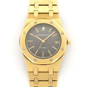 Audemars Piguet Yellow Gold Royal Oak Watch Ref. 4100