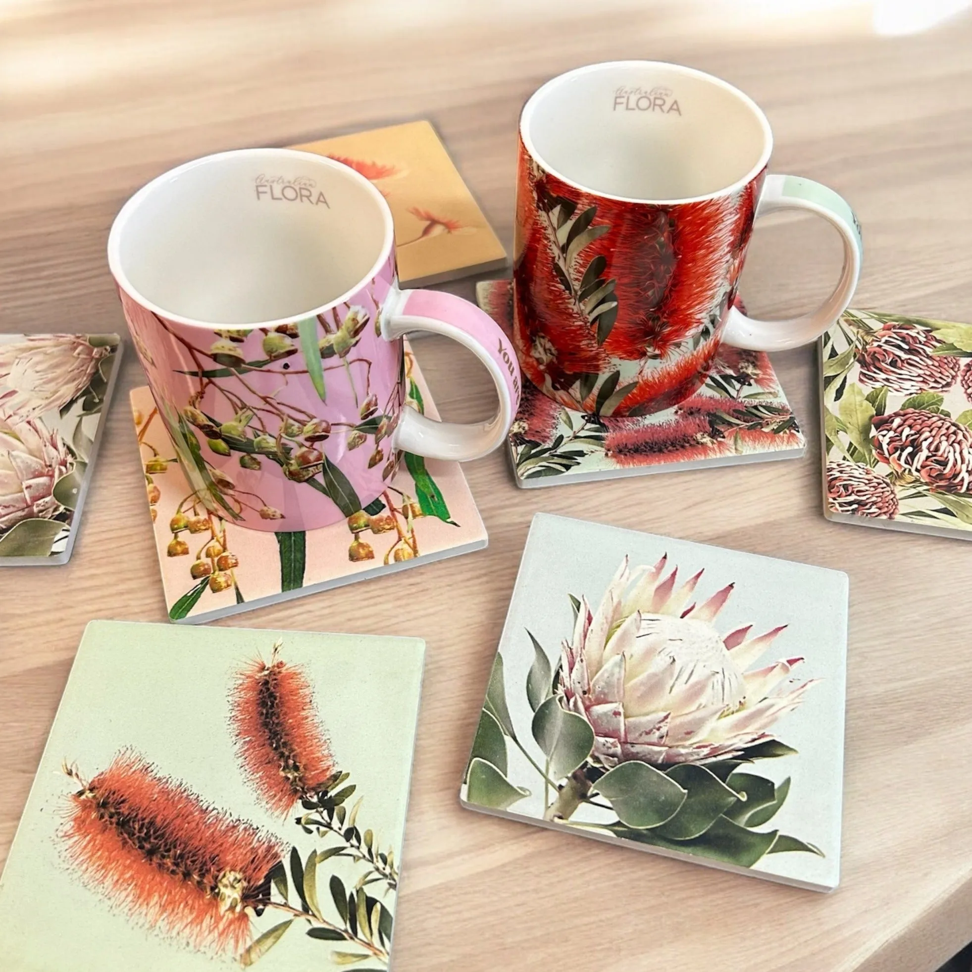 Australian Flora Coaster