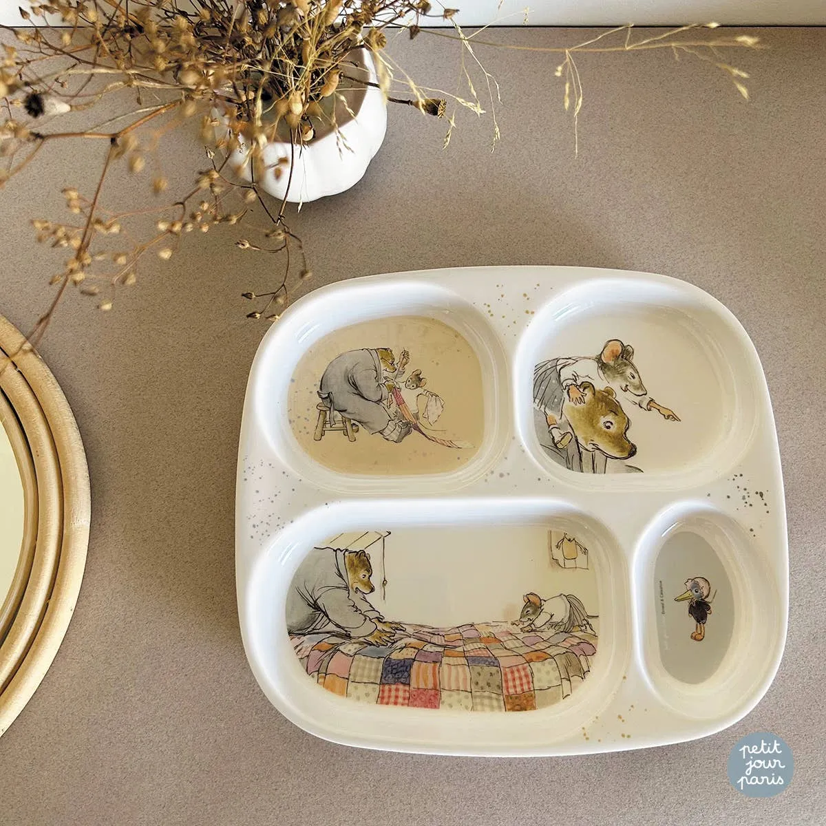BabyWare:  Serving Tray, Ernest & Célestine