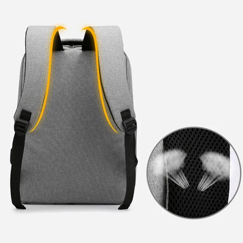 Backpack Multifunctional Waterproof Bags For Male Business Laptop Backpack USB Charging Backpack Nylon Casual Rucksack