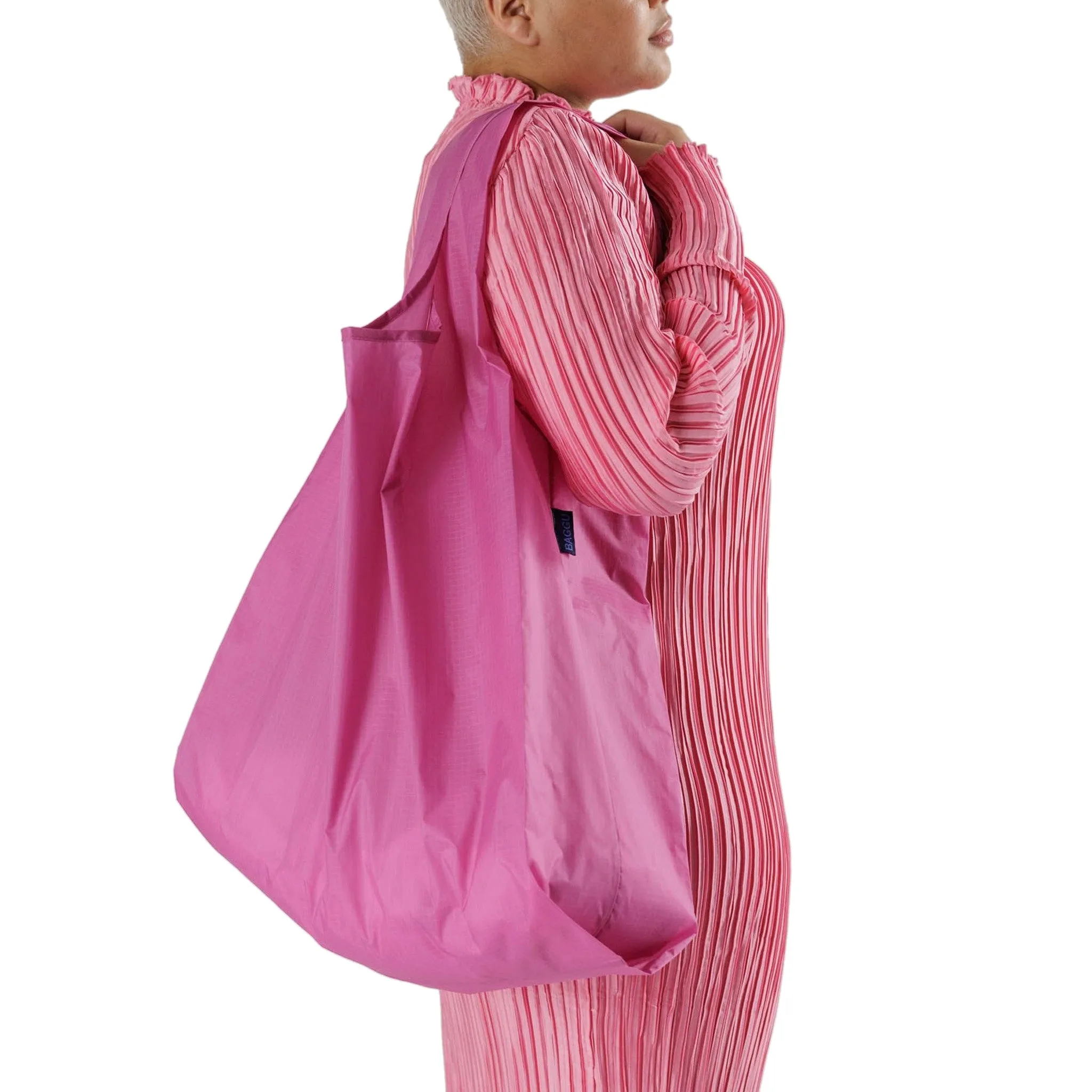 Baggu Big Shopper Bag, Extra Pink