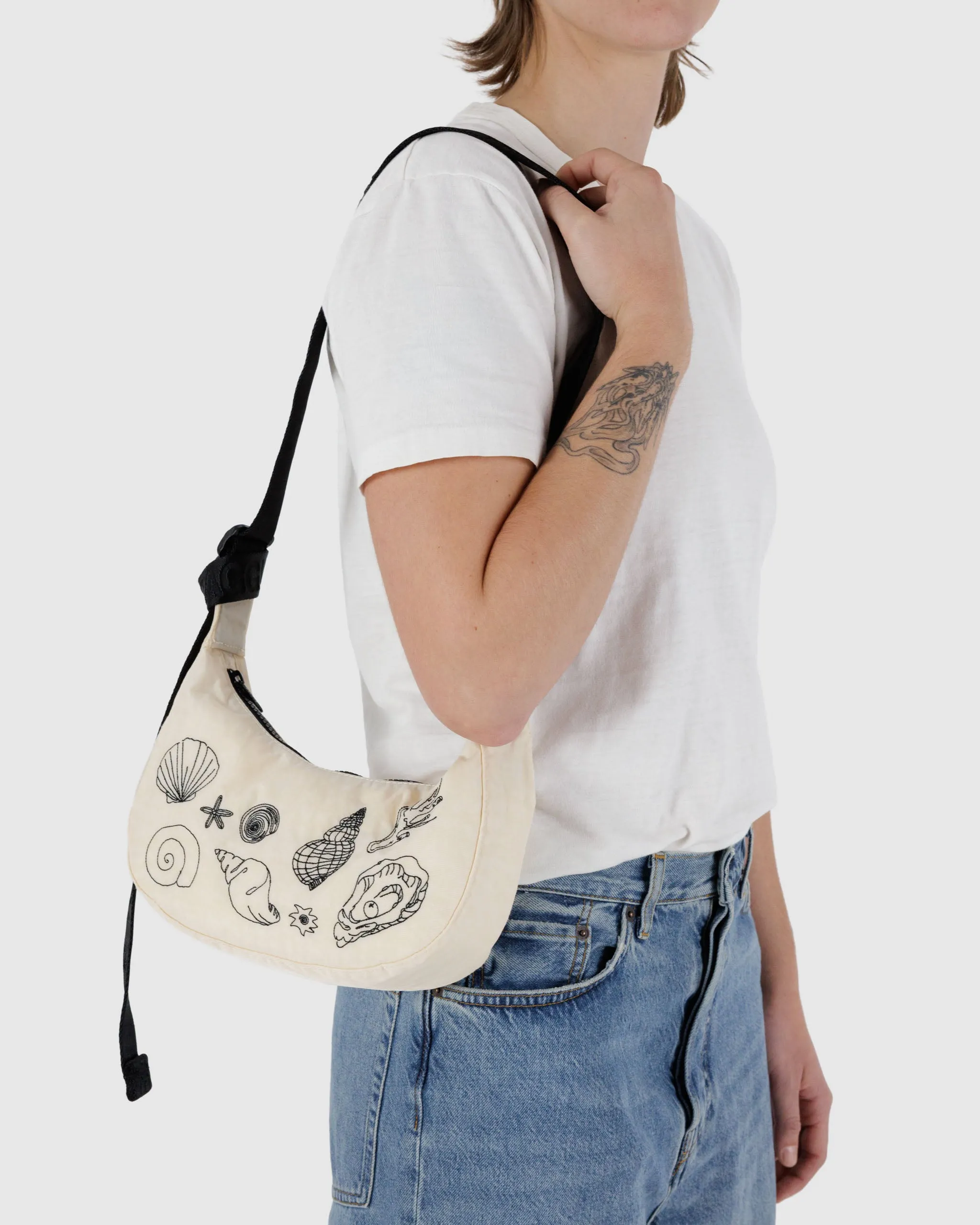 Baggu Small Nylon Crescent Bag