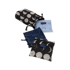 Baggu Standard Shopper Bag, Night Sky, Set of 3