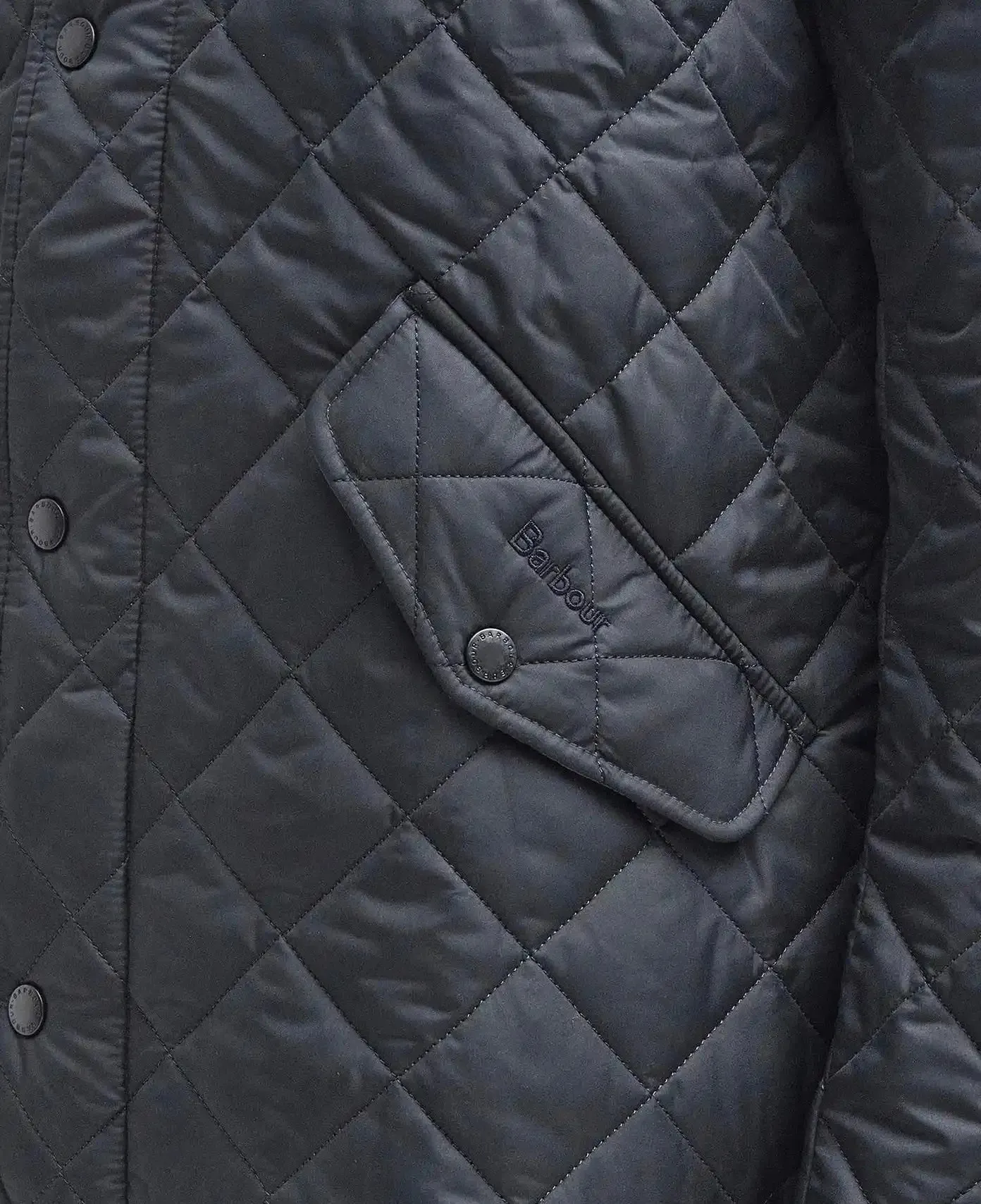 Barbour Mens Chelsea Sportsquilt Jacket Navy