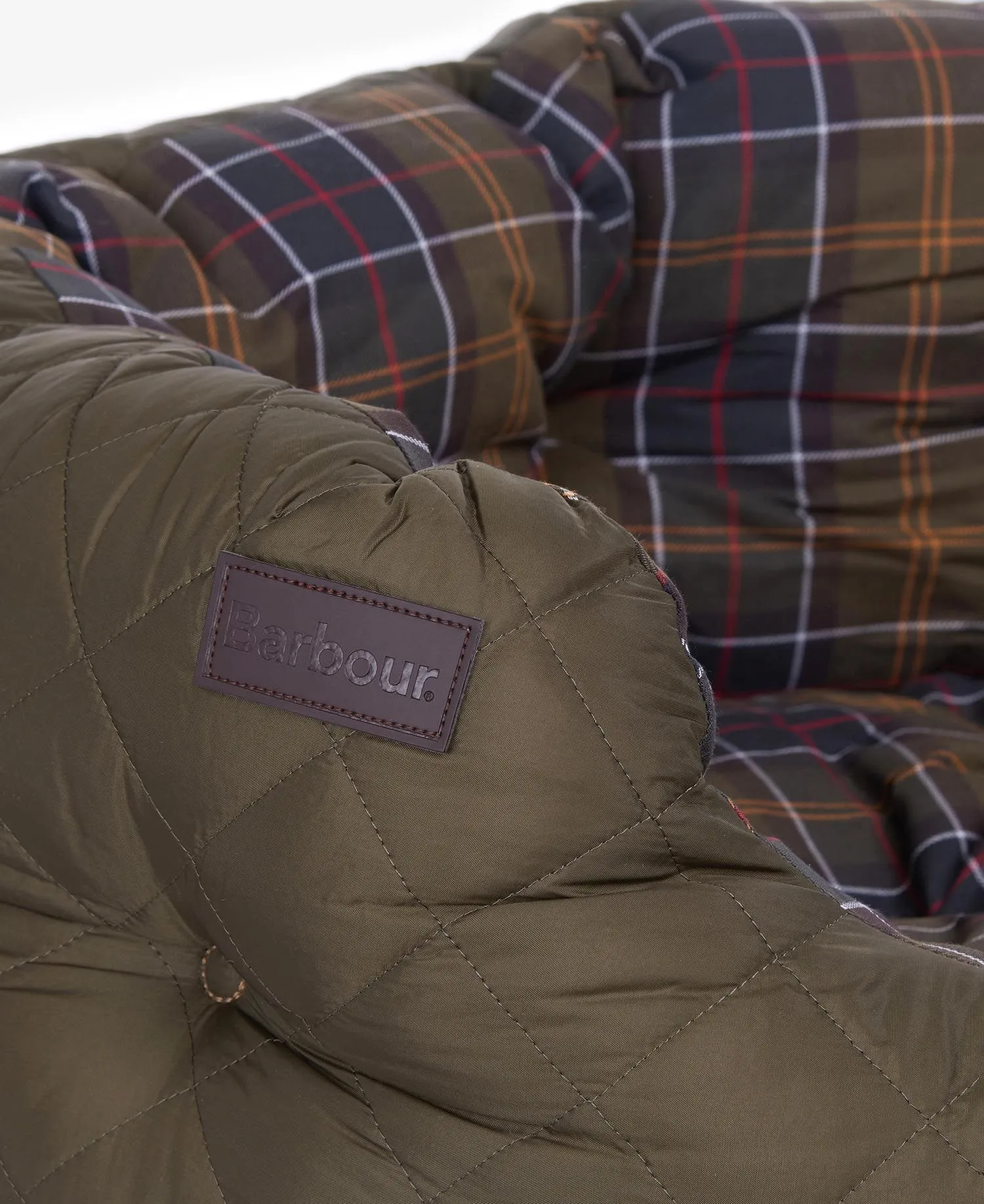 Barbour Quilted Dog Bed 35”