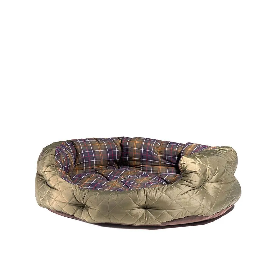 Barbour Quilted Dog Bed 35”