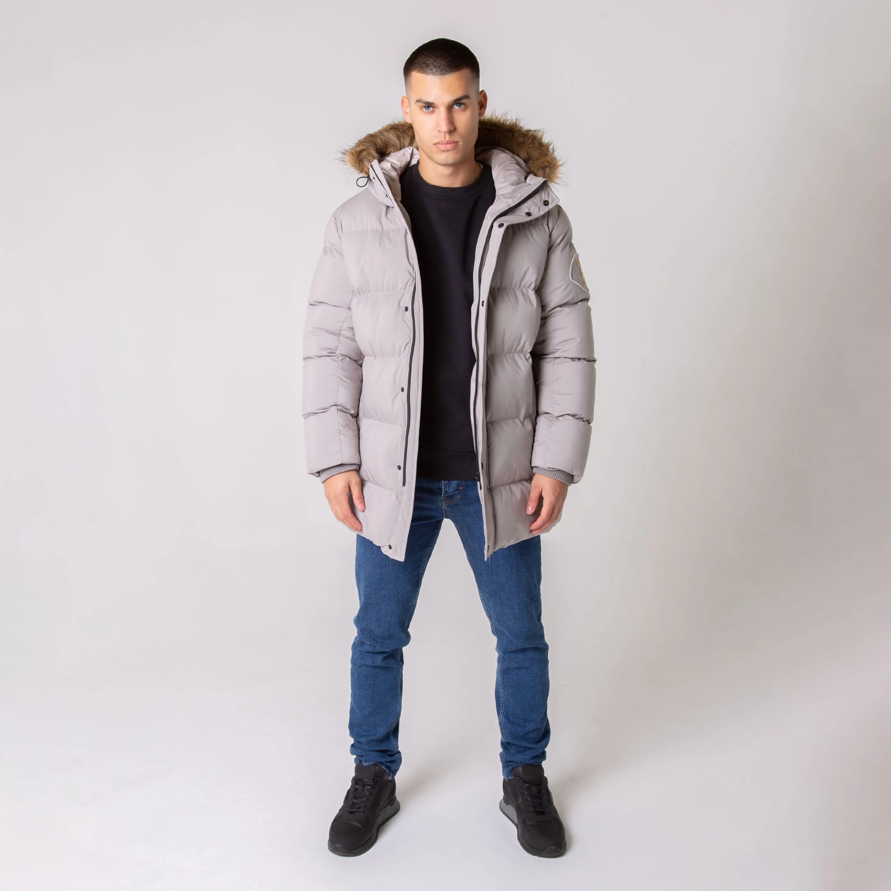 Belvotti Hydro Jacket Ice Grey
