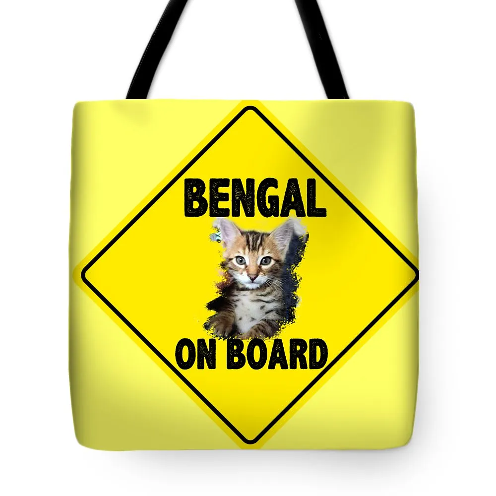 Bengal on Board - Tote Bag