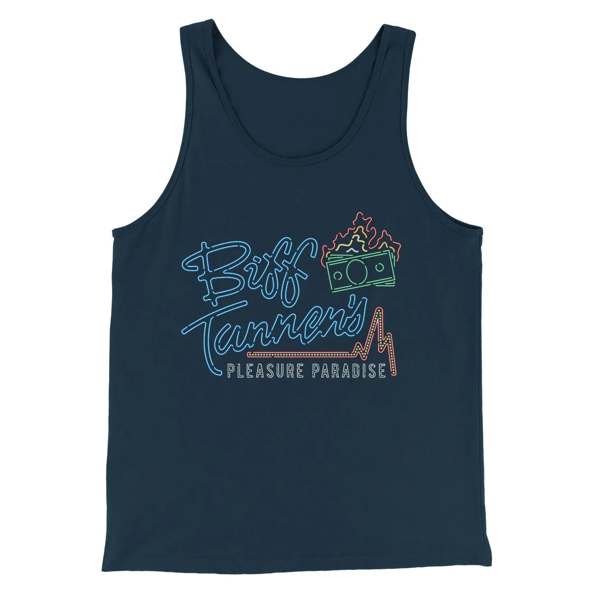 Biff Tannen's Pleasure Paradise Funny Movie Men/Unisex Tank Top