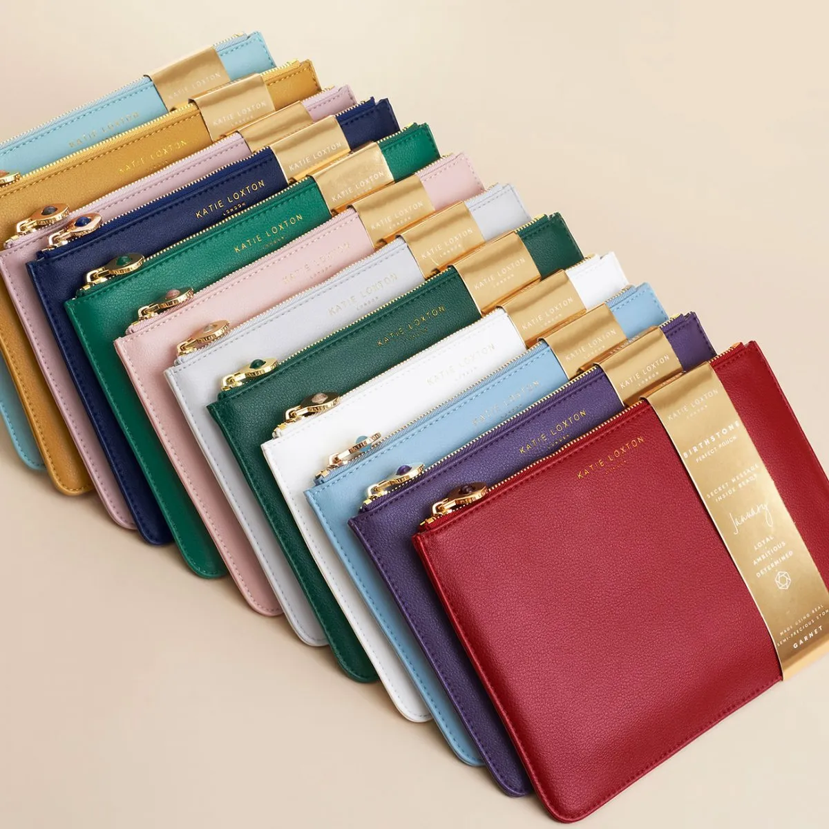 Birthstone Perfect Pouch - August