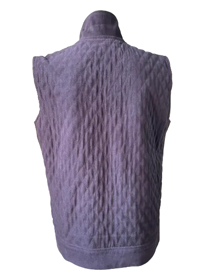 Black Quilted Vest