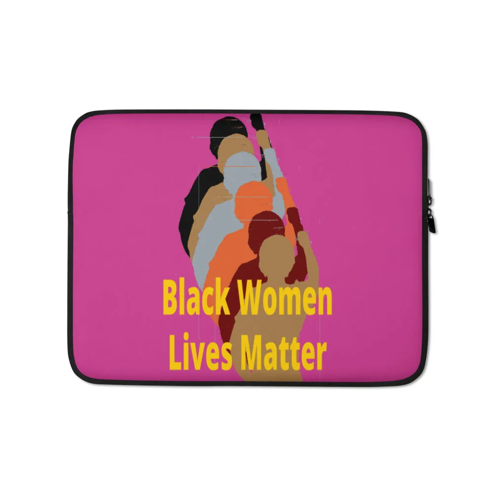 Black Women Lives Matter Laptop Sleeve